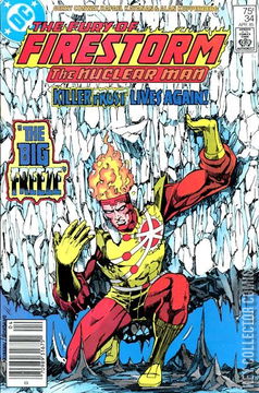 Variant Cover for Firestorm the Nuclear Man #34