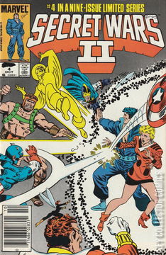 Variant Cover for Secret Wars II #4
