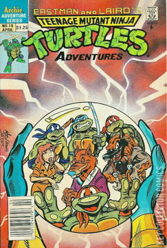 Variant Cover for Teenage Mutant Ninja Turtles Adventures #19