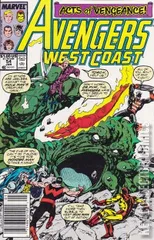 Variant Cover for West Coast Avengers #54