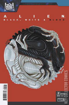 Variant Cover for Alien: Black, White & Blood #2