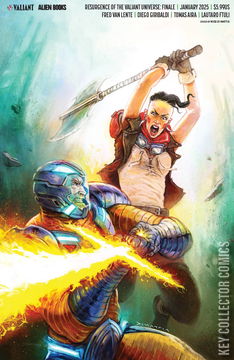 Variant Cover for Resurgence of the Valiant Universe: Finale