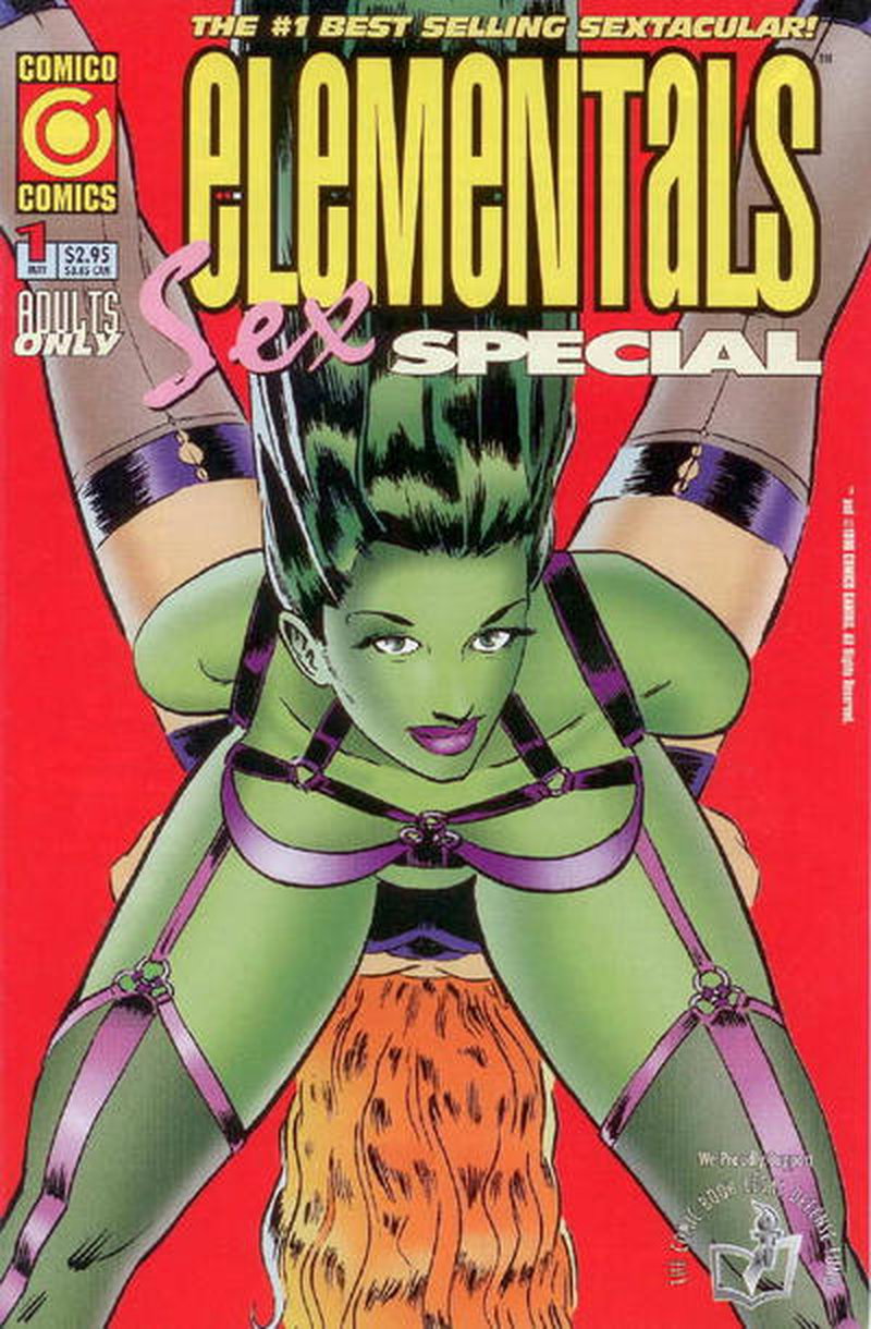 Elementals Sex Special By Comico Key Collector Comics