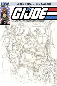 Variant Cover for G.I. Joe: A Real American Hero #205