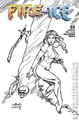 Variant Cover for Fire and Ice #3
