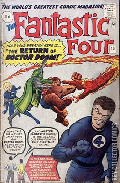 Variant Cover for Fantastic Four #10