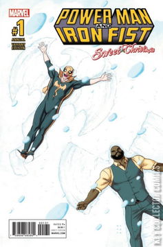 Variant Cover for Power Man and Iron Fist: Sweet Christmas #1