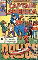 Variant Cover for Captain America Goes to War Against Drugs #1