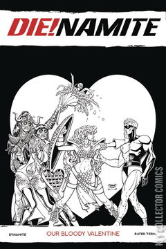 Variant Cover for Die!namite: Our Bloody Valentine #0