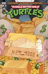 Cover for Teenage Mutant Ninja Turtles: Saturday Morning Adventures #19
