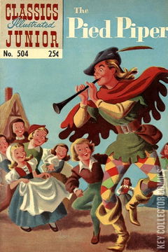 Variant Cover for Classics Illustrated Junior #504