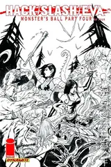 Cover for Hack / Slash / Eva: Monster's Ball #4