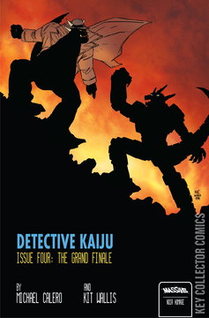 Variant Cover for Detective Kaiju #4