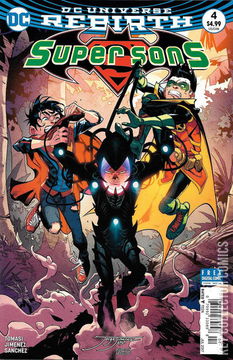 Variant Cover for Super Sons #4