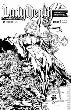 Variant Cover for Lady Death: Apocalypse #1