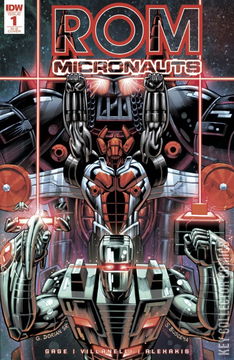 Variant Cover for ROM and the Micronauts #1