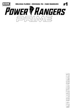 Variant Cover for Power Rangers: Prime #1