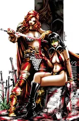Variant Cover for Vampirella / Red Sonja #1