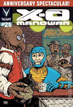 Variant Cover for X-O Manowar #25