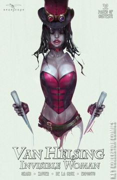 Variant Cover for Van Helsing: Invisible Woman #1