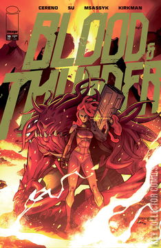 Variant Cover for Blood & Thunder #10