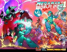 Cover for Mega Man: Worlds Unite - Battles #1