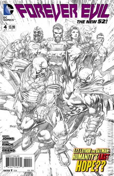 Variant Cover for Forever Evil #4