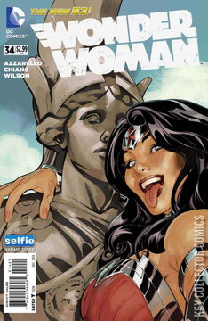Variant Cover for Wonder Woman #34