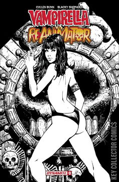 Variant Cover for Vampirella vs. Reanimator #3