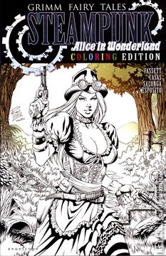 Variant Cover for Grimm Fairy Tales Presents: Steampunk - Alice In Wonderland #1