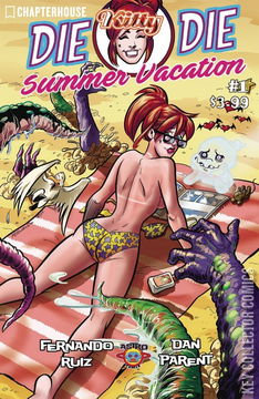 Variant Cover for Die Kitty Die! Summer Vacation #1