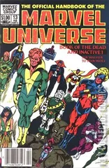Variant Cover for The Official Handbook of the Marvel Universe #13