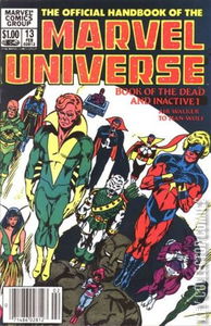 The Official Handbook of the Marvel Universe #13