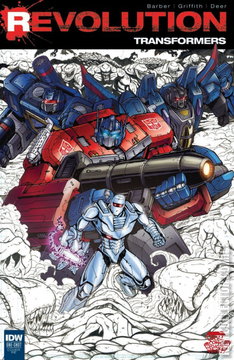Variant Cover for Transformers: Revolution #1