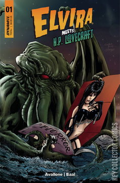 Variant Cover for Elvira Meets H.P. Lovecraft #1