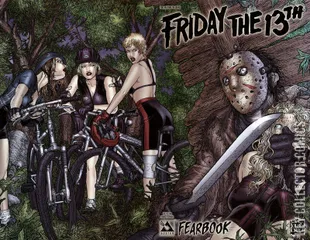 Variant Cover for Friday The 13th: Fearbook