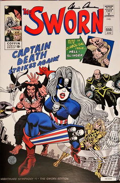 Variant Cover for Lady Death: Nightmare Symphony #1