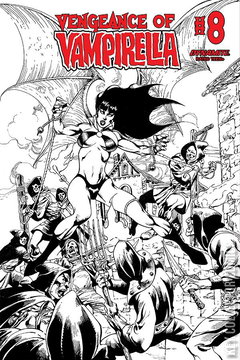 Variant Cover for Vengeance of Vampirella #8