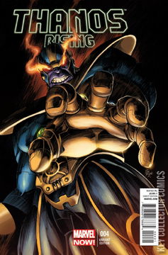 Variant Cover for Thanos Rising #4