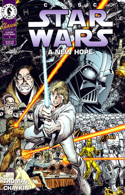 Classic Star Wars: A New Hope #1 Published June 1994 |