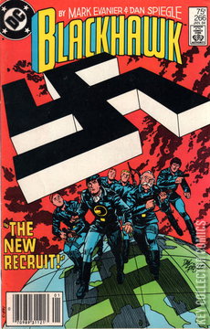 Variant Cover for Blackhawk #266