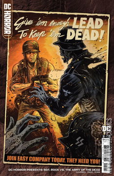 Variant Cover for DC Horror Presents: Sgt. Rock vs. The Army of the Dead #2
