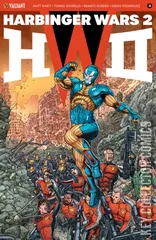 Variant Cover for Harbinger Wars 2 #4