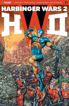 Variant Cover for Harbinger Wars 2 #4