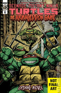 Variant Cover for Teenage Mutant Ninja Turtles: The Armageddon Game - Opening Moves #1