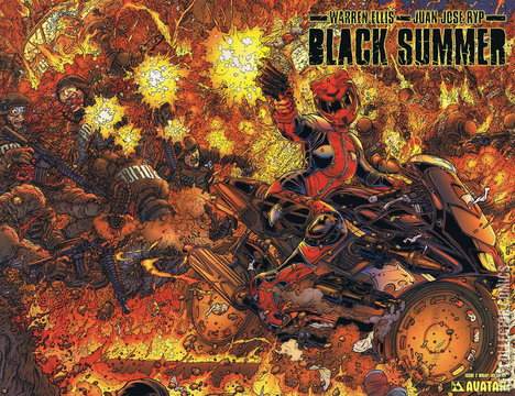Variant Cover for Black Summer #2