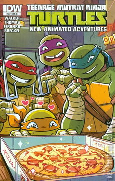 Variant Cover for Teenage Mutant Ninja Turtles: New Animated Adventures #14
