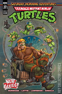 Variant Cover for Teenage Mutant Ninja Turtles: Saturday Morning Adventures #1