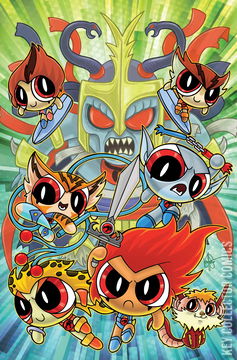 Variant Cover for Thundercats / Powerpuff Girls #3