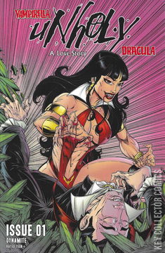 Variant Cover for Vampirella / Dracula: Unholy #1